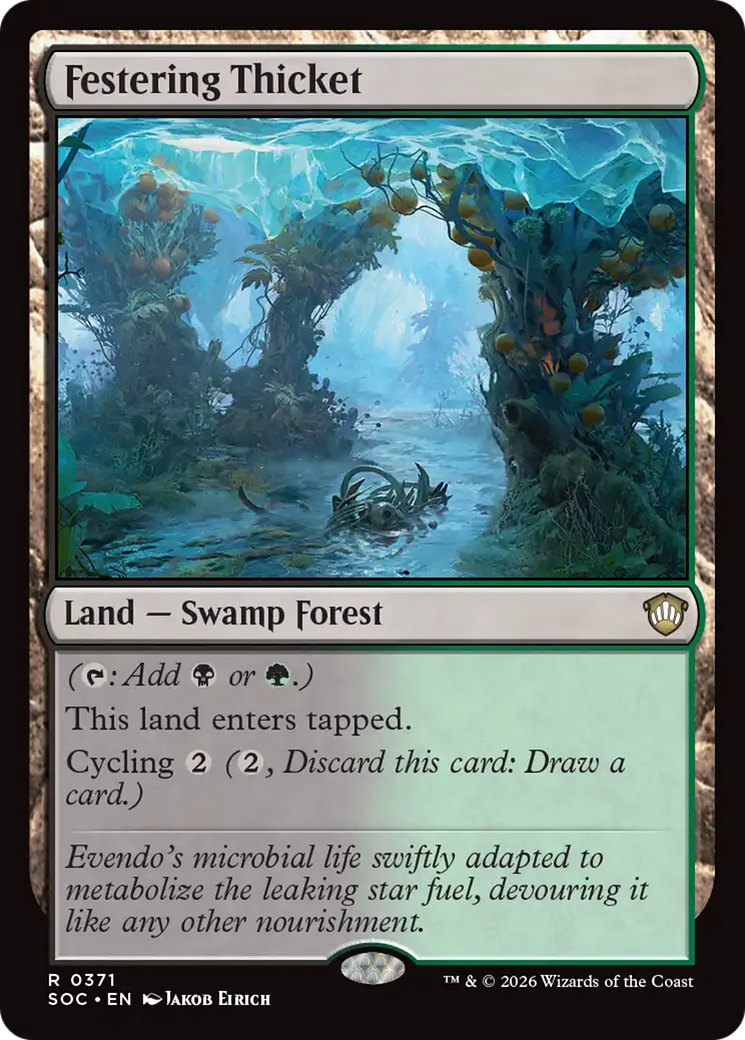 Festering Thicket [Secrets of Strixhaven Commander] | Gear Gaming Fayetteville