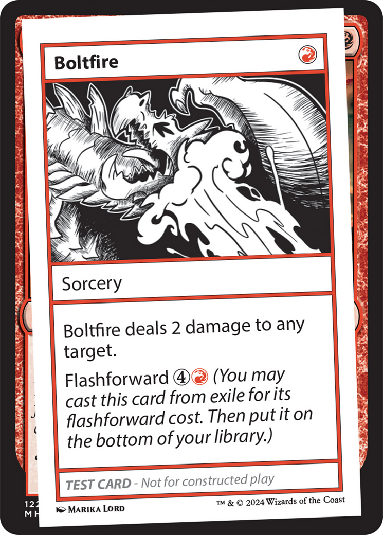 Boltfire [Mystery Booster 2 Playtest Cards] | Gear Gaming Fayetteville