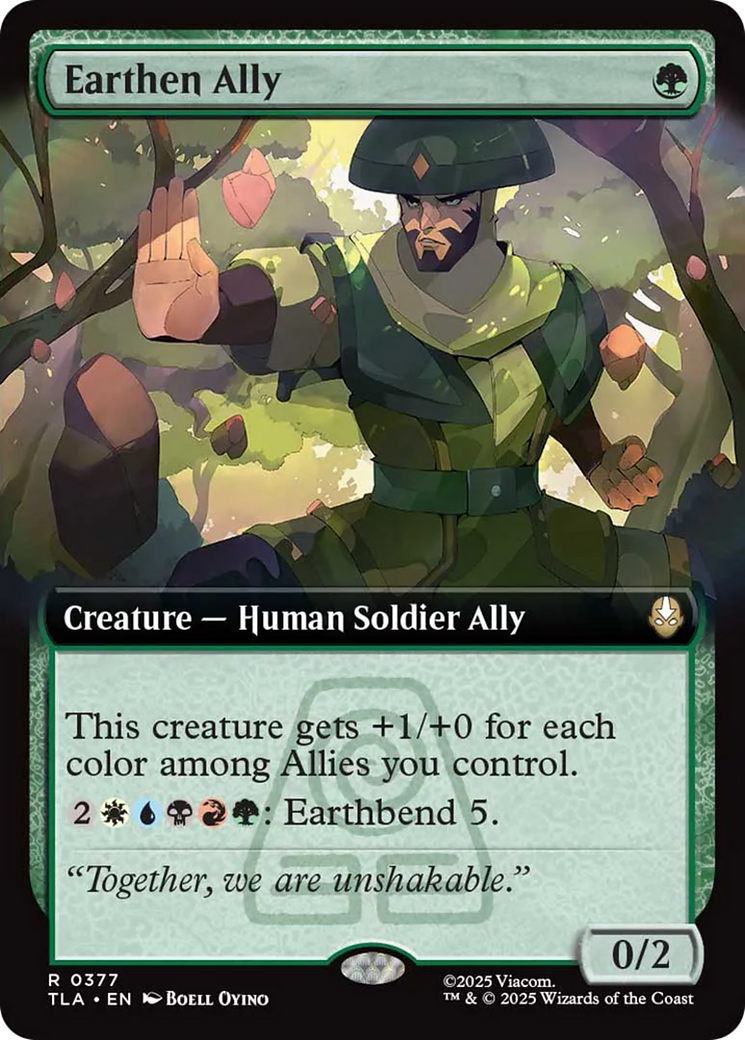 Earthen Ally (Extended Art) [Avatar: The Last Airbender] | Gear Gaming Fayetteville