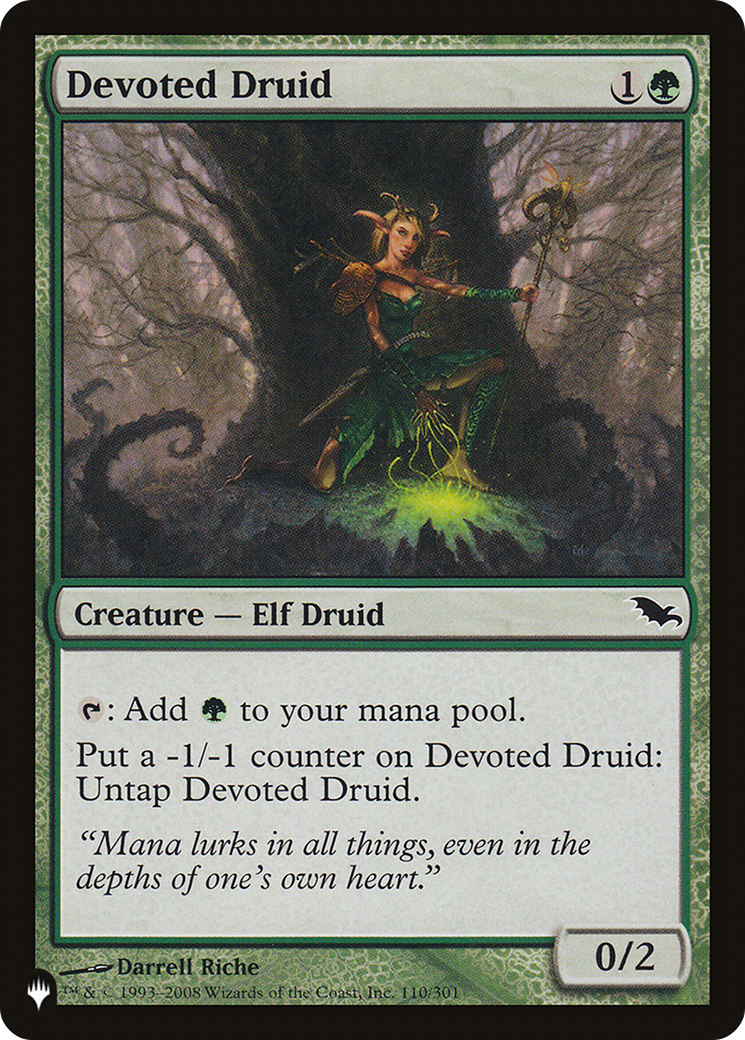 Devoted Druid (SHM) [The List Reprints] | Gear Gaming Fayetteville