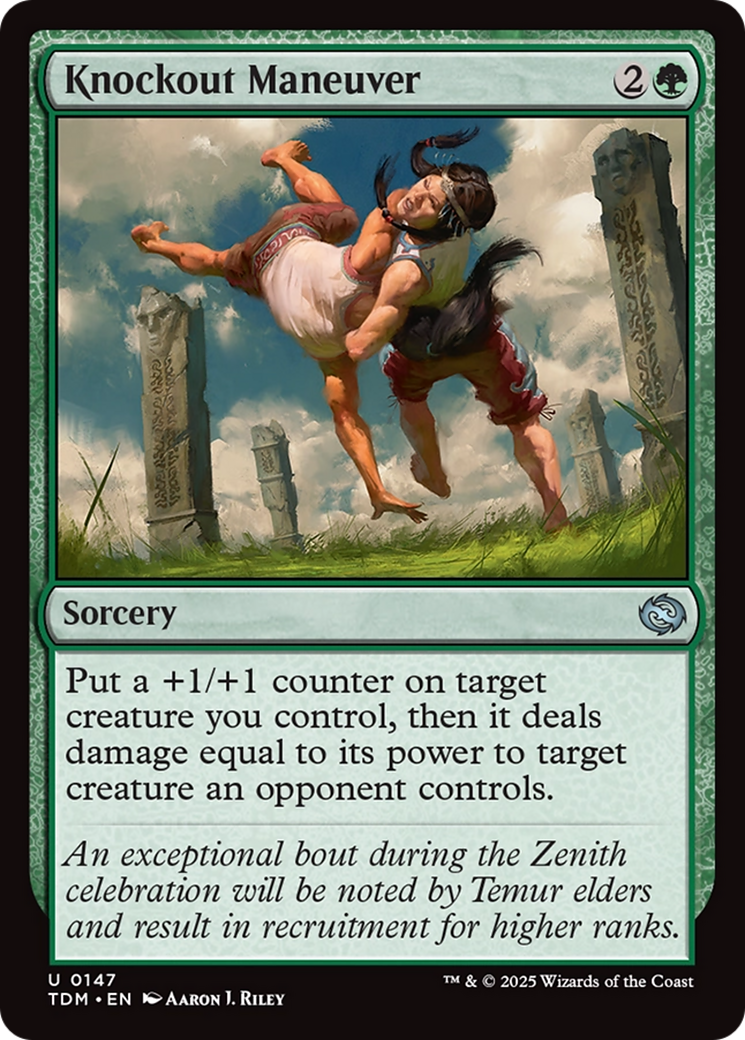 Knockout Maneuver [Tarkir: Dragonstorm] | Gear Gaming Fayetteville