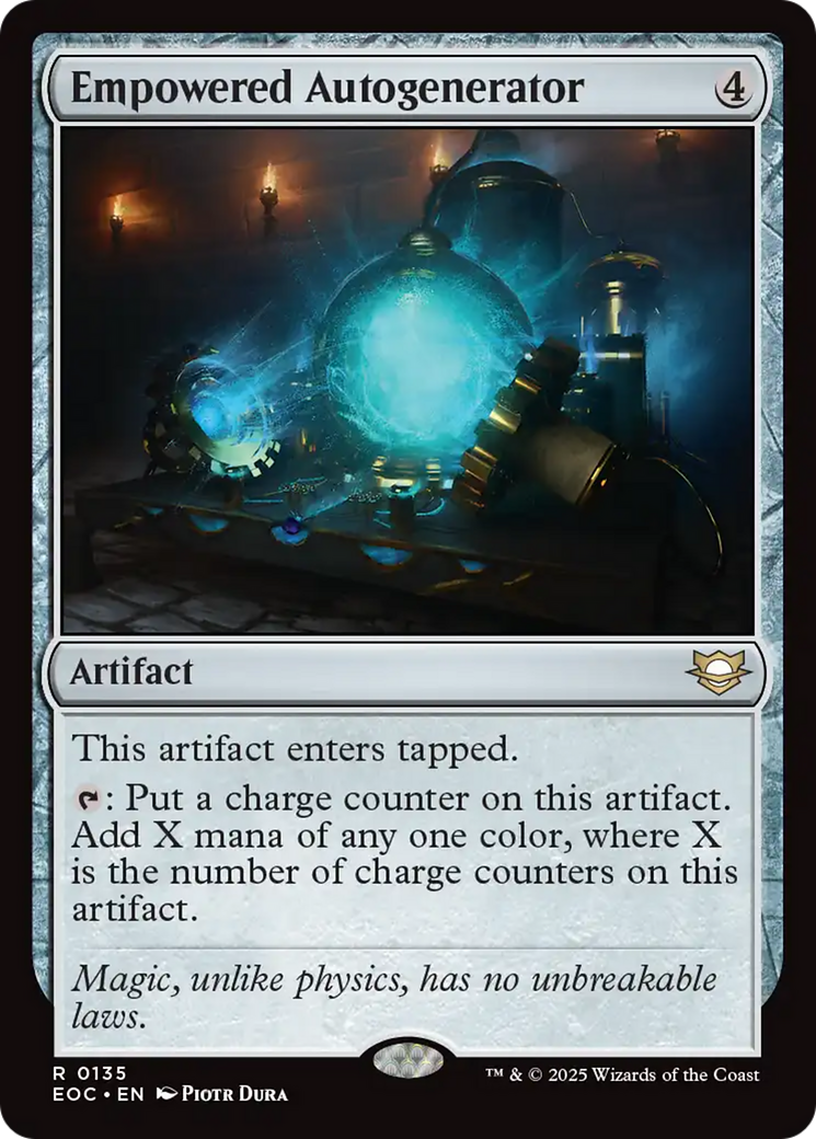 Empowered Autogenerator [Edge of Eternities Commander] | Gear Gaming Fayetteville