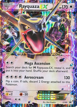 Rayquaza EX (XY69) (Jumbo Card) [XY: Black Star Promos] | Gear Gaming Fayetteville