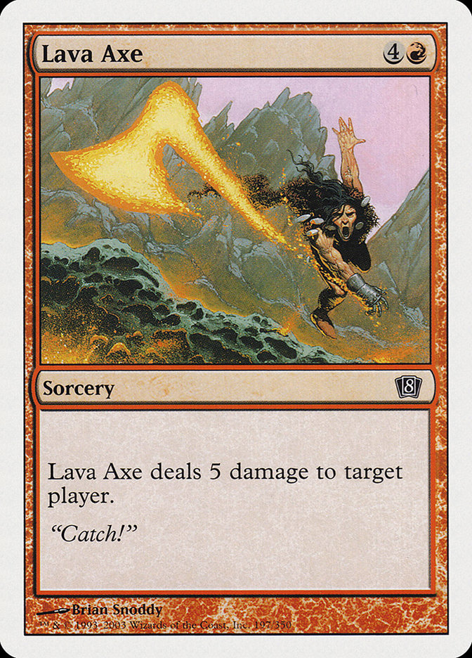 Lava Axe [Eighth Edition] | Gear Gaming Fayetteville