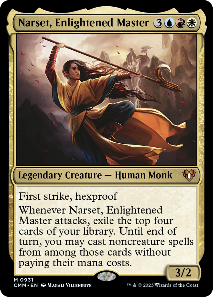 Narset, Enlightened Master [Commander Masters] | Gear Gaming Fayetteville