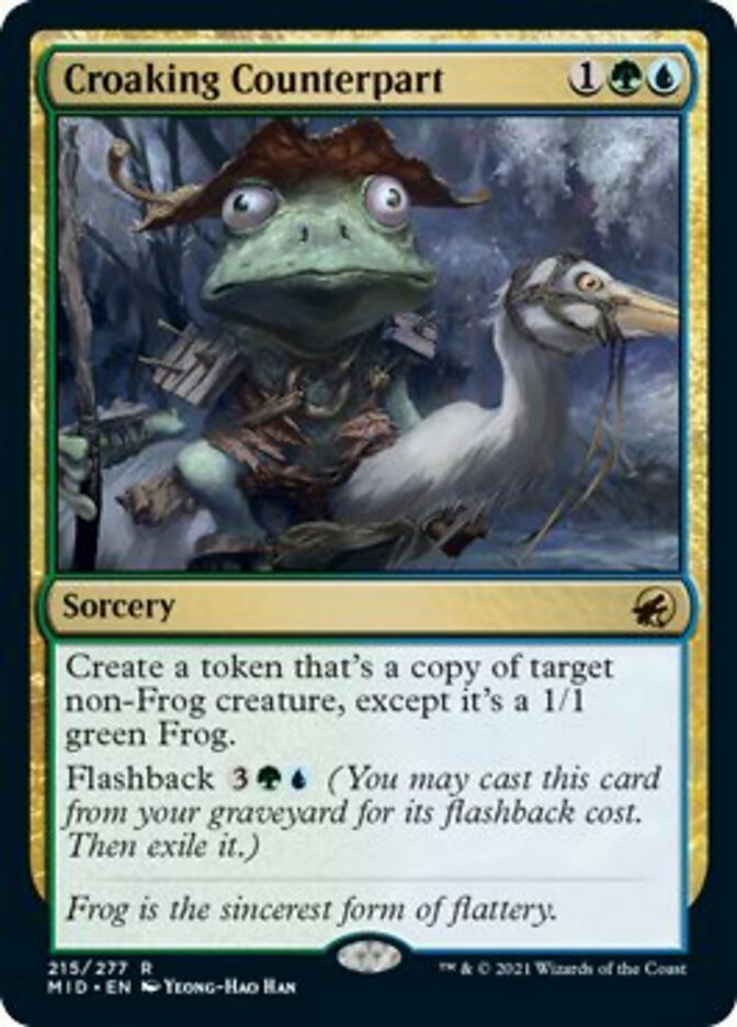 Croaking Counterpart [Innistrad: Midnight Hunt] | Gear Gaming Fayetteville