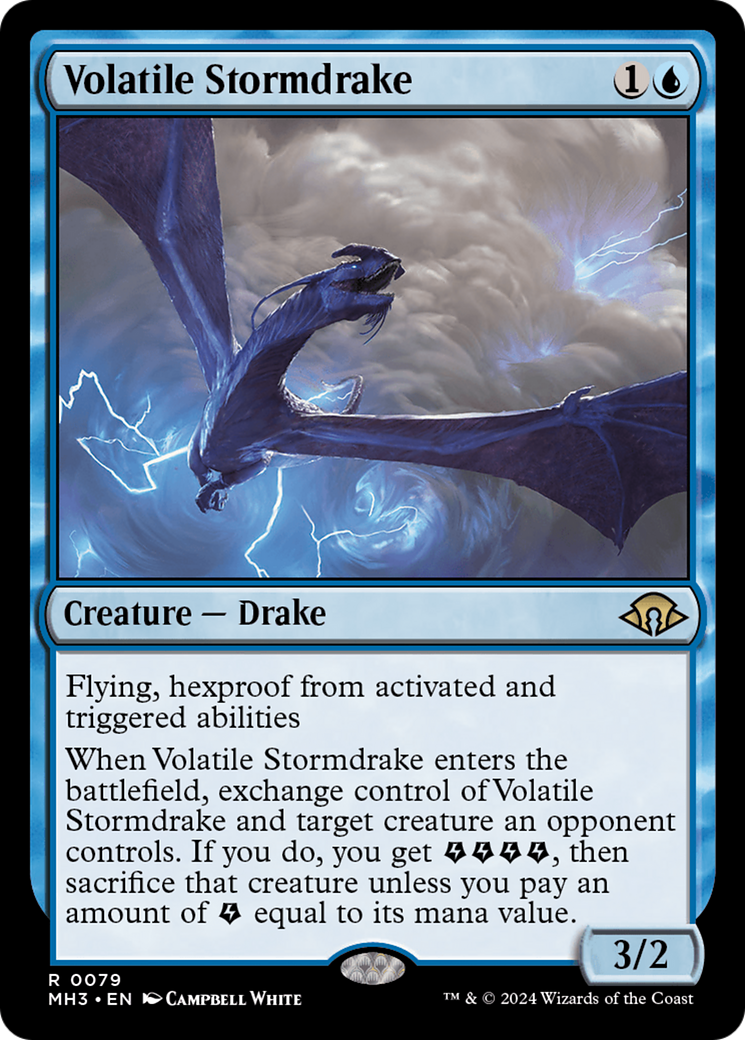 Volatile Stormdrake [Modern Horizons 3] | Gear Gaming Fayetteville