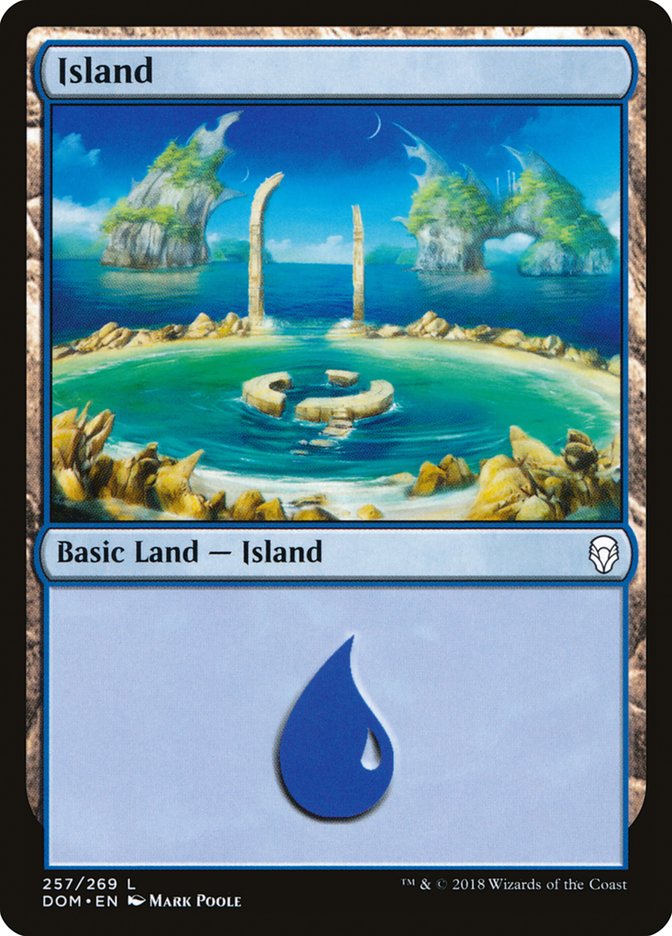 Island (257) [Dominaria] | Gear Gaming Fayetteville