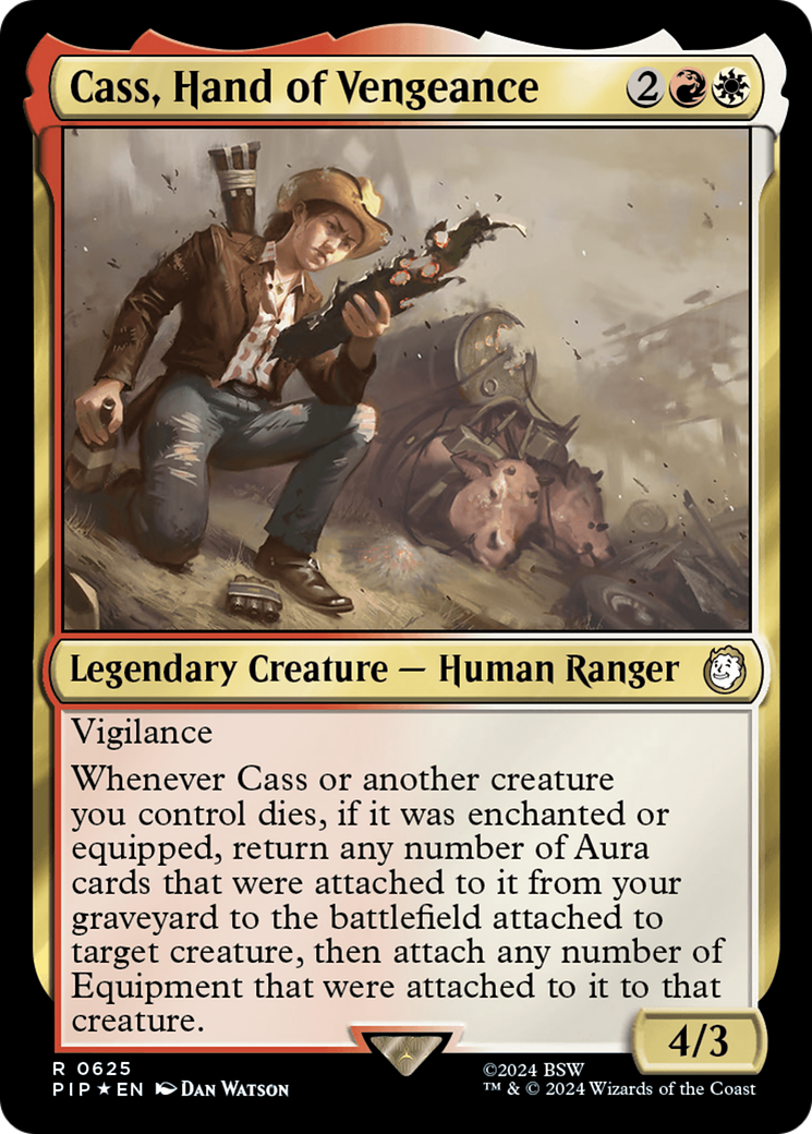 Cass, Hand of Vengeance (Surge Foil) [Fallout] | Gear Gaming Fayetteville