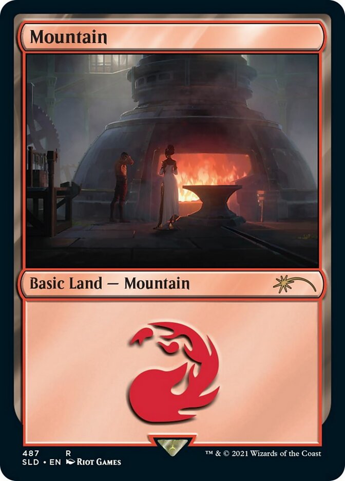Mountain (487) [Secret Lair Drop Series] | Gear Gaming Fayetteville