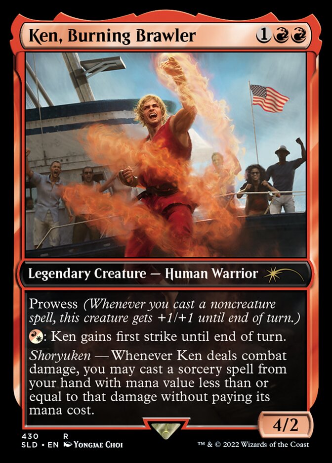 Ken, Burning Brawler [Secret Lair Drop Series] | Gear Gaming Fayetteville