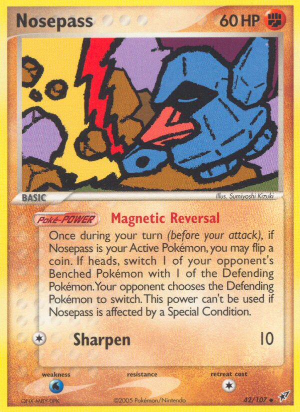 Nosepass (42/107) [EX: Deoxys] | Gear Gaming Fayetteville