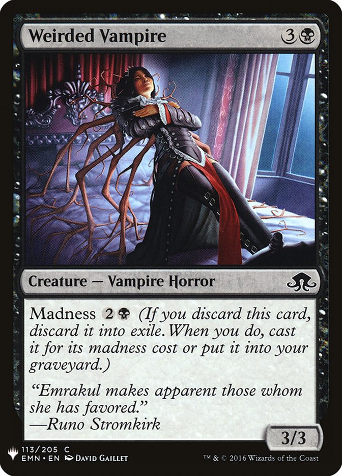 Weirded Vampire [Mystery Booster] | Gear Gaming Fayetteville