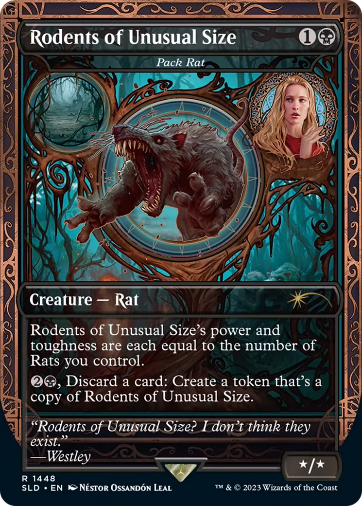 Rodents of Unusual Size - Pack Rat [Secret Lair Drop Series] | Gear Gaming Fayetteville