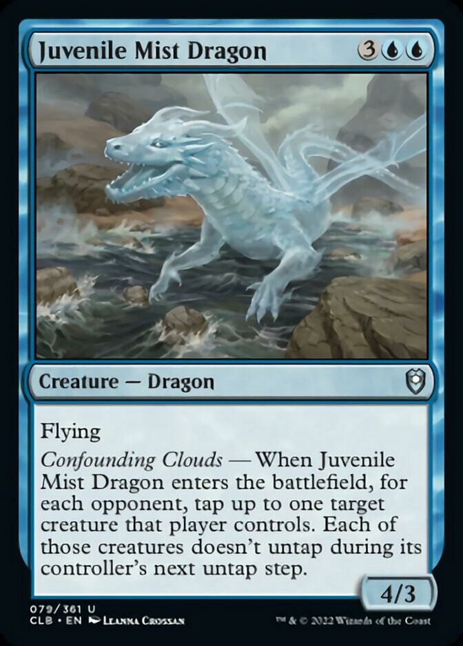 Juvenile Mist Dragon [Commander Legends: Battle for Baldur's Gate] | Gear Gaming Fayetteville
