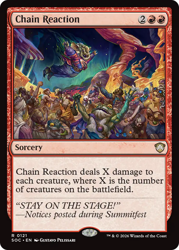Chain Reaction [Secrets of Strixhaven Commander] | Gear Gaming Fayetteville
