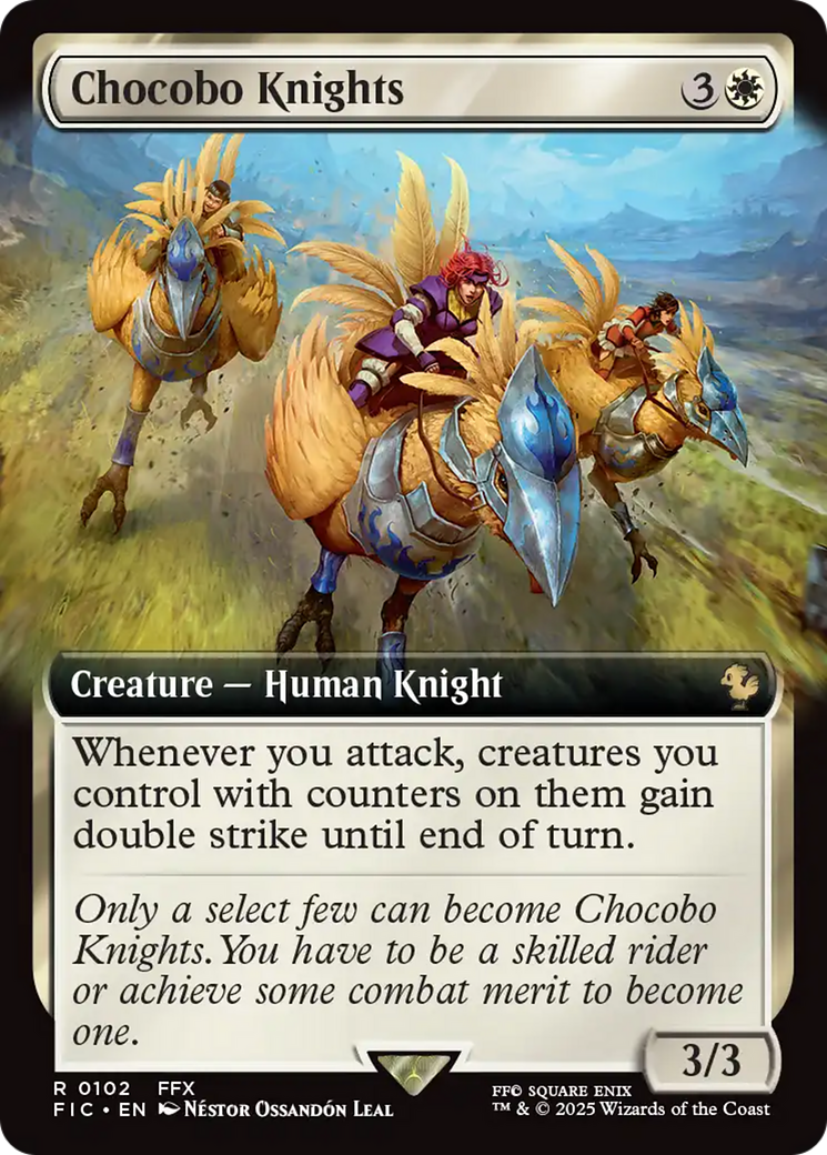 Chocobo Knights (Extended Art) [FINAL FANTASY Commander] | Gear Gaming Fayetteville