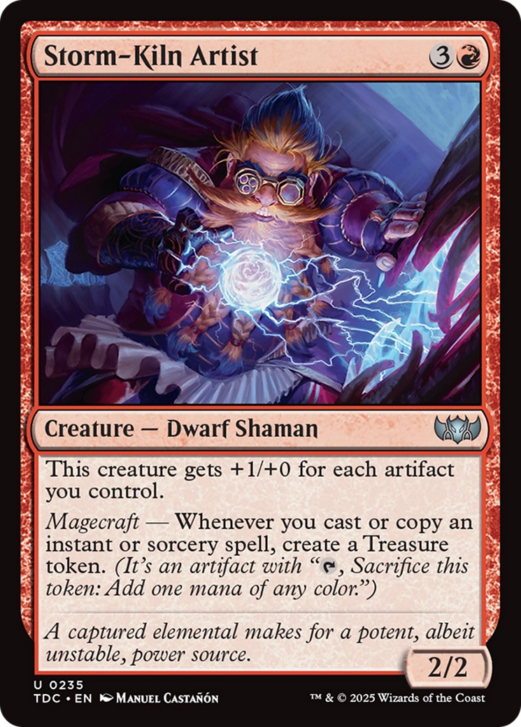 Storm-Kiln Artist [Tarkir: Dragonstorm Commander] | Gear Gaming Fayetteville