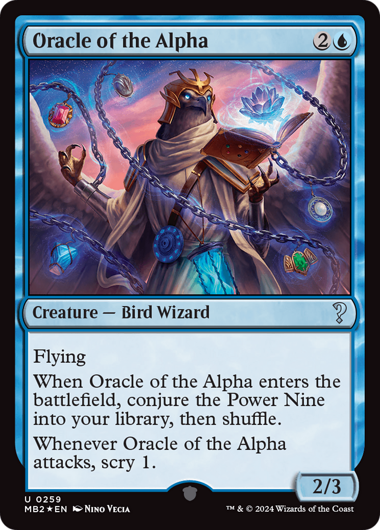 Oracle of the Alpha [Mystery Booster 2] | Gear Gaming Fayetteville