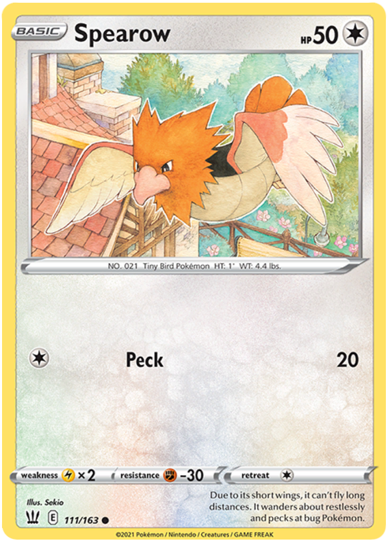 Spearow (111/163) [Sword & Shield: Battle Styles] | Gear Gaming Fayetteville