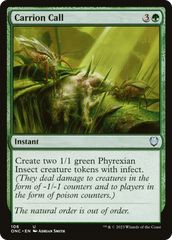 Carrion Call [Phyrexia: All Will Be One Commander] | Gear Gaming Fayetteville