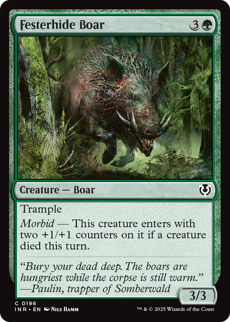 Festerhide Boar [Innistrad Remastered] | Gear Gaming Fayetteville