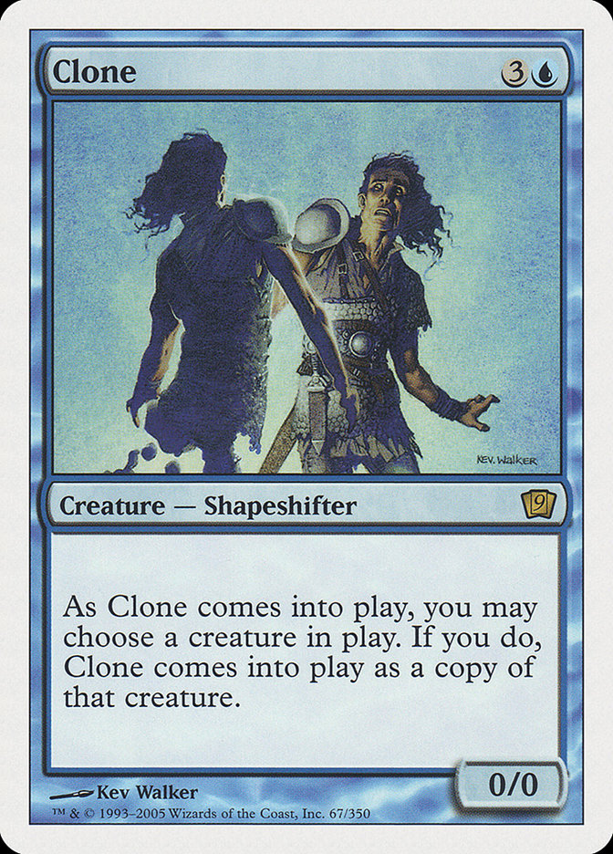 Clone (9th Edition) [Oversize Cards] | Gear Gaming Fayetteville