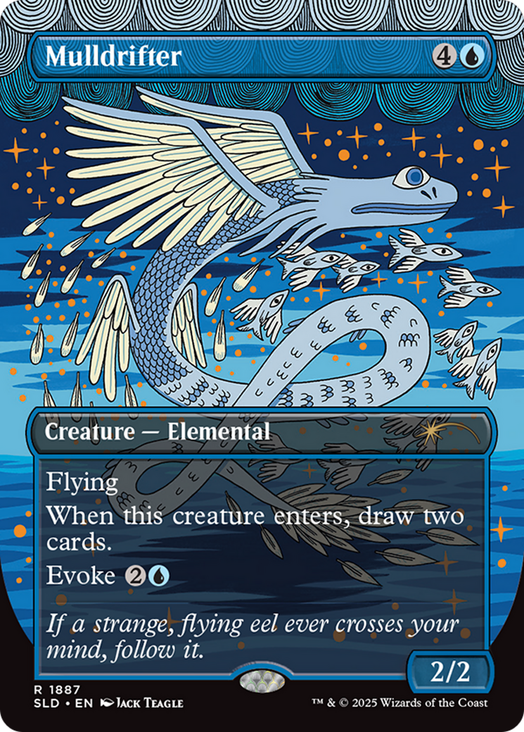 Mulldrifter (Rainbow Foil) [Secret Lair Drop Series] | Gear Gaming Fayetteville