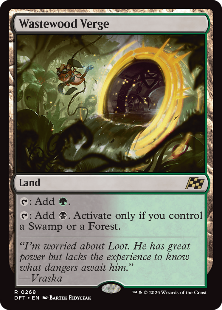 Wastewood Verge [Aetherdrift] | Gear Gaming Fayetteville