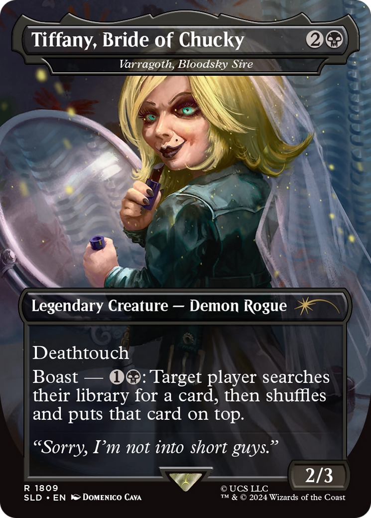 Tiffany, Bride of Chucky - Varragoth, Bloodsky Sire [Secret Lair Drop Series] | Gear Gaming Fayetteville