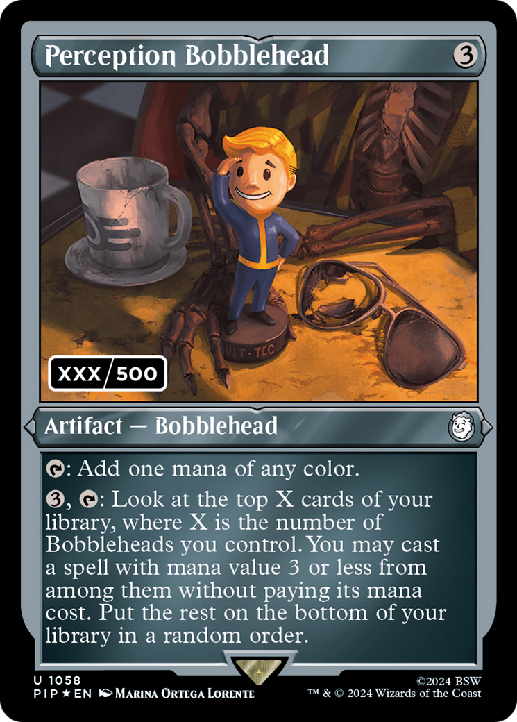 Perception Bobblehead (Serial Numbered) [Fallout] | Gear Gaming Fayetteville