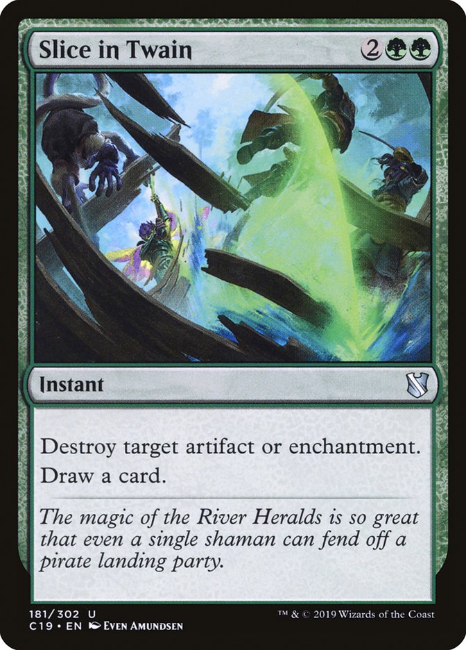 Slice in Twain [Commander 2019] | Gear Gaming Fayetteville