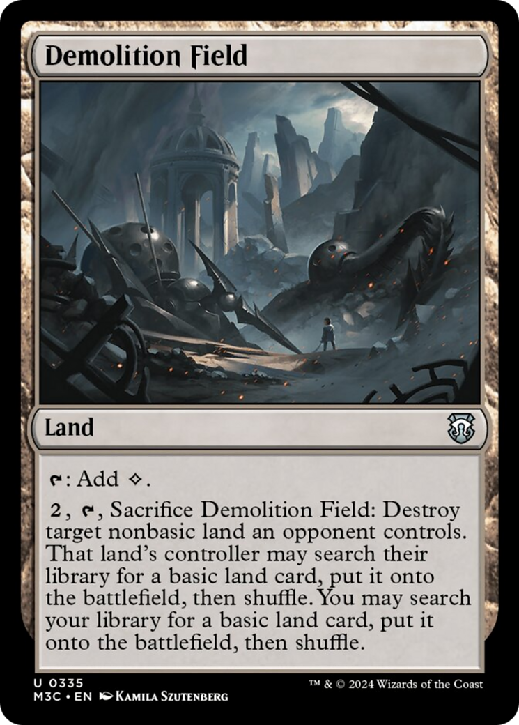 Demolition Field [Modern Horizons 3 Commander] | Gear Gaming Fayetteville