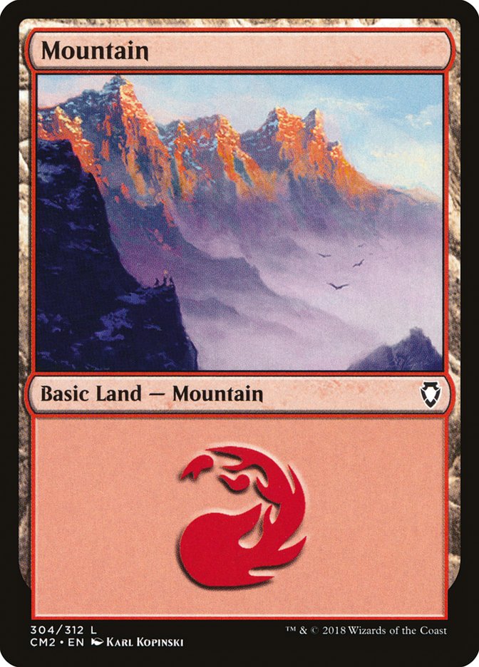 Mountain (304) [Commander Anthology Volume II] | Gear Gaming Fayetteville