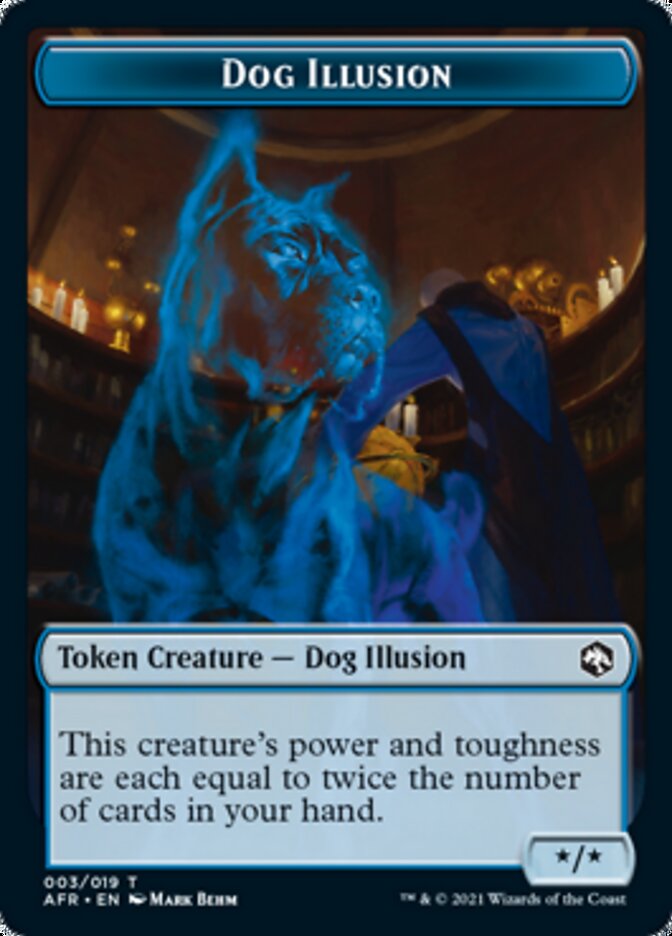 Dog Illusion Token [Dungeons & Dragons: Adventures in the Forgotten Realms Tokens] | Gear Gaming Fayetteville