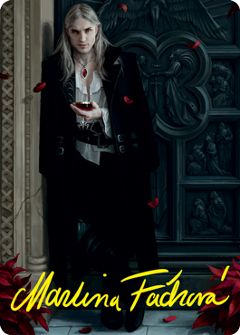 Sorin the Mirthless 1 Art Card (Gold-Stamped Signature) [Innistrad: Crimson Vow Art Series] | Gear Gaming Fayetteville