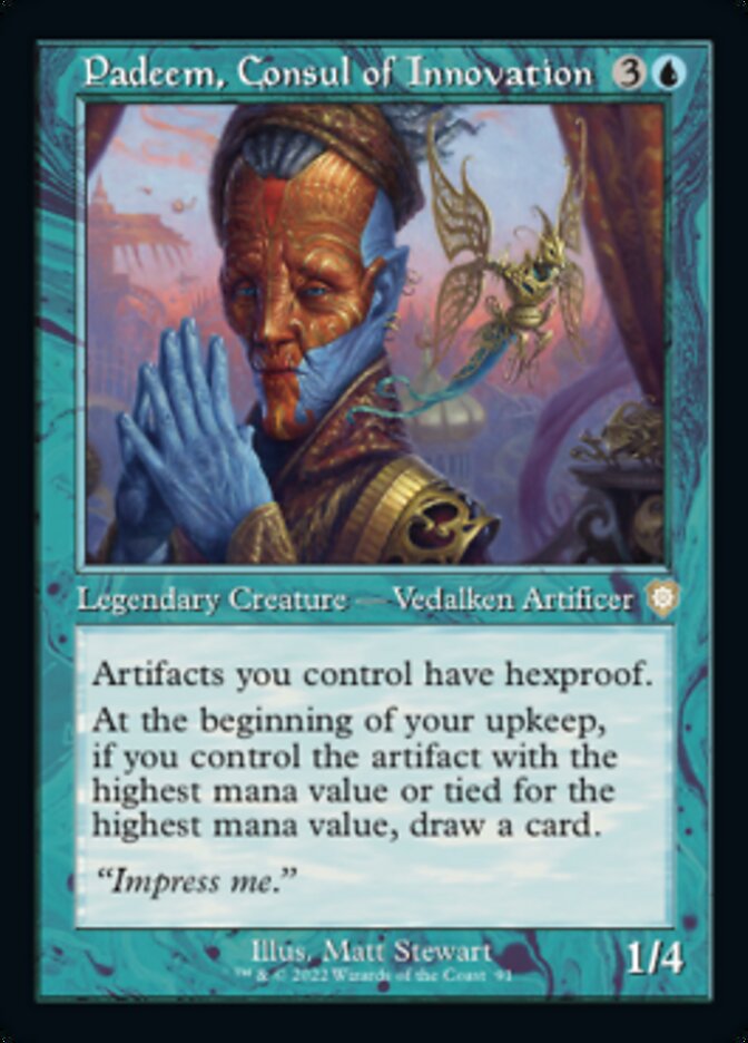 Padeem, Consul of Innovation (Retro) [The Brothers' War Commander] | Gear Gaming Fayetteville
