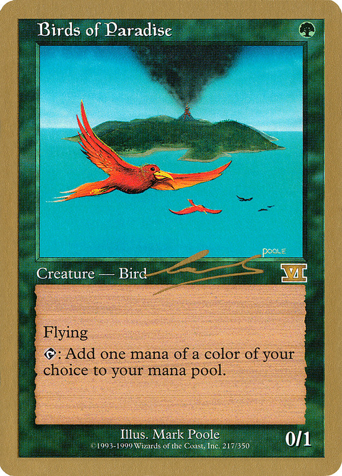 Birds of Paradise (Nicolas Labarre) [World Championship Decks 2000] | Gear Gaming Fayetteville