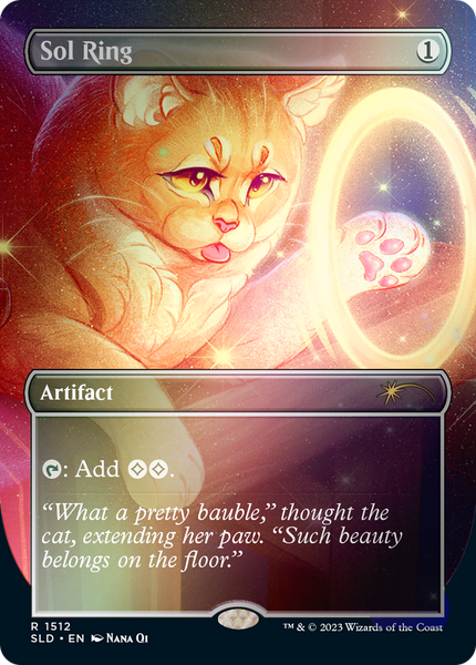 mtg secret lair commander deck raining cats and dogs Sol Ring (1512) // Sol Ring [Secret Lair Commander Deck: Raining Cats –  Gear Gaming Fayetteville