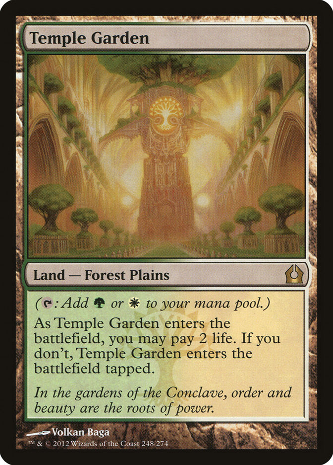 Temple Garden [Return to Ravnica] | Gear Gaming Fayetteville