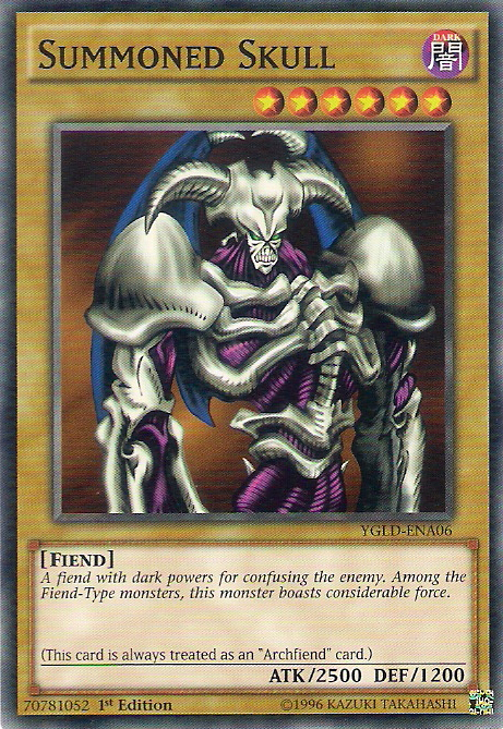 Summoned Skull [YGLD-ENA06] Common | Gear Gaming Fayetteville