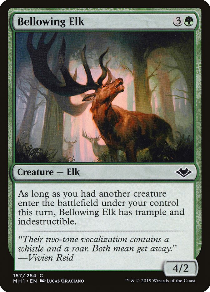 Bellowing Elk [Modern Horizons] | Gear Gaming Fayetteville