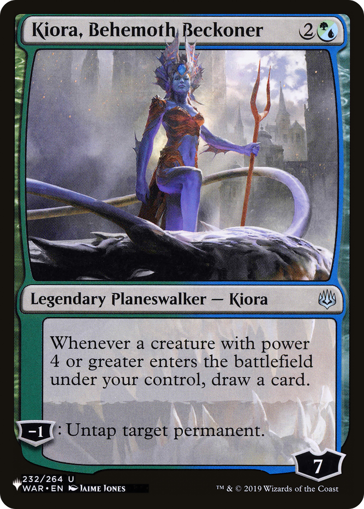 Kiora, Behemoth Beckoner [The List Reprints] | Gear Gaming Fayetteville