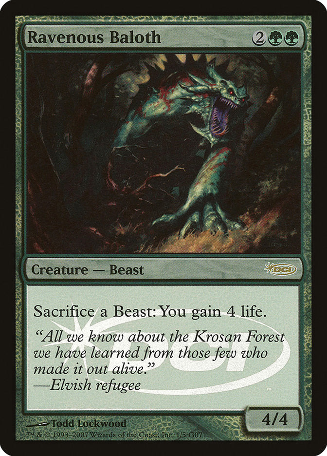 Ravenous Baloth [Judge Gift Cards 2007] | Gear Gaming Fayetteville