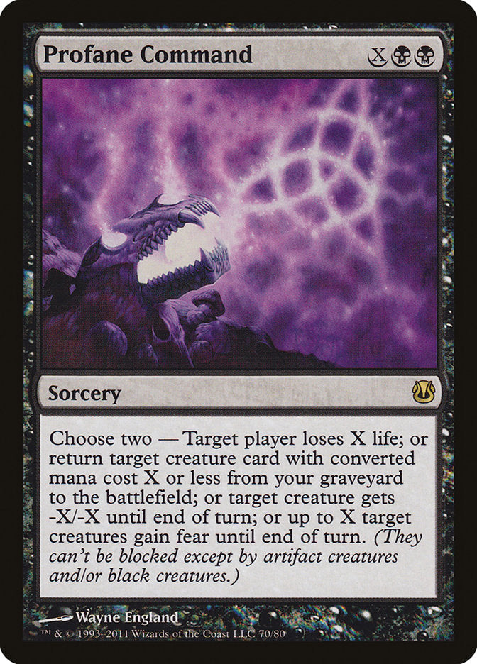 Profane Command [Duel Decks: Ajani vs. Nicol Bolas] | Gear Gaming Fayetteville