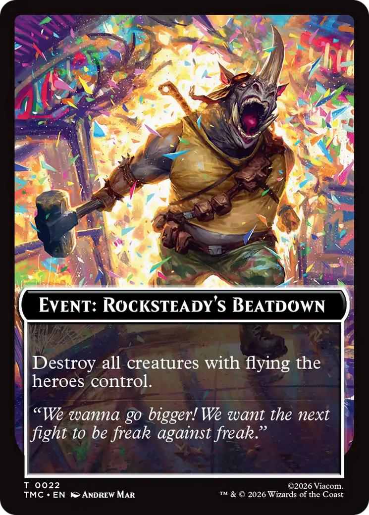 Event: Rocksteady's Beatdown [Teenage Mutant Ninja Turtles Commander Tokens] | Gear Gaming Fayetteville