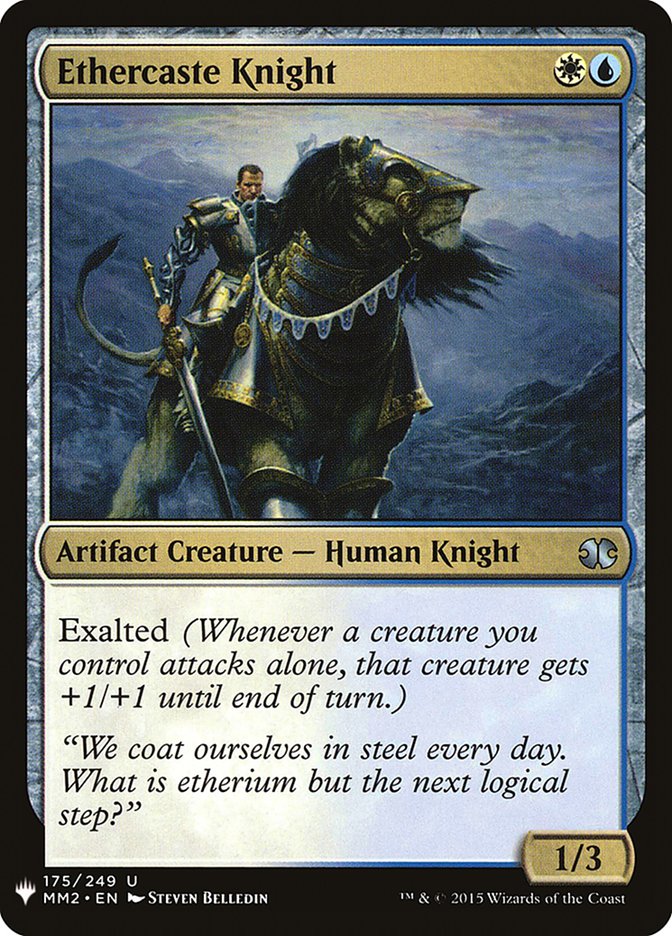 Ethercaste Knight [Mystery Booster] | Gear Gaming Fayetteville