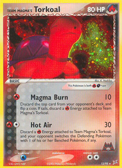 Team Magma's Torkoal (12/95) [EX: Team Magma vs Team Aqua] | Gear Gaming Fayetteville
