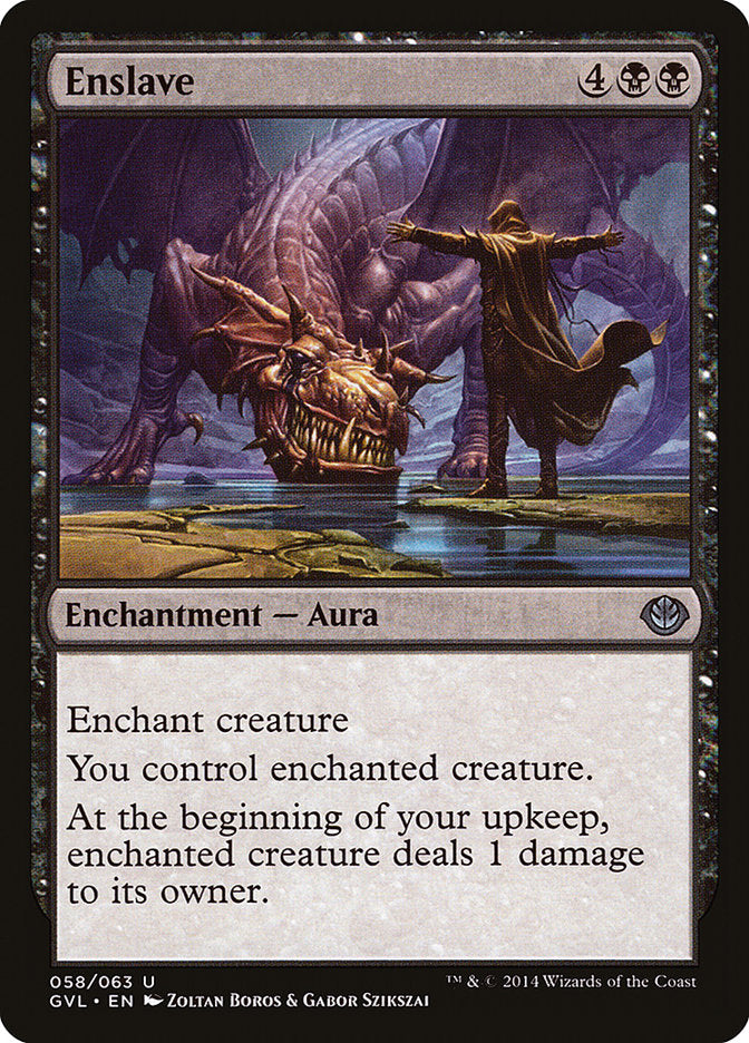 Enslave (Garruk vs. Liliana) [Duel Decks Anthology] | Gear Gaming Fayetteville