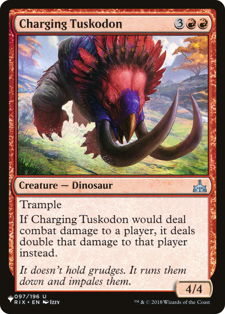 Charging Tuskodon [The List Reprints] | Gear Gaming Fayetteville